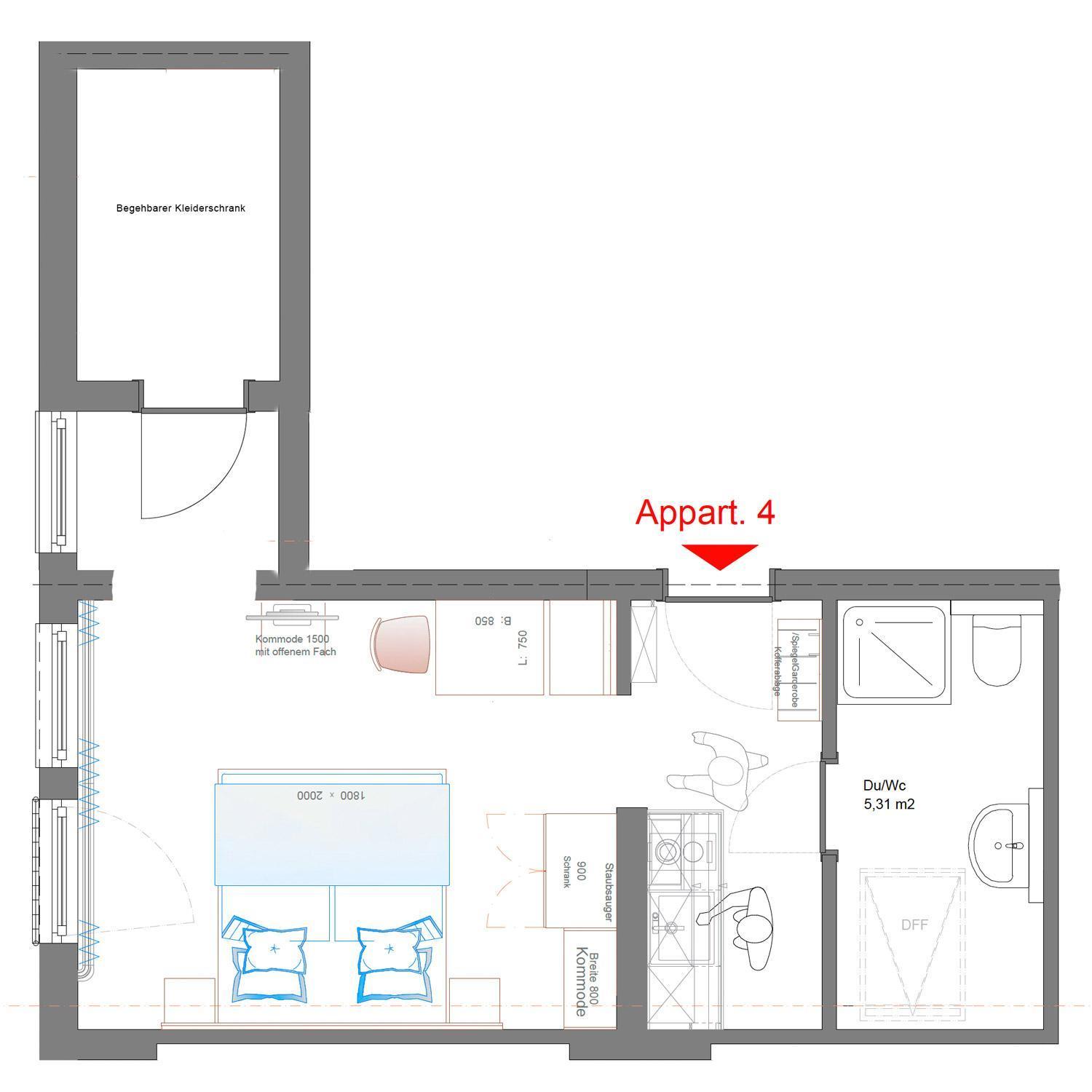 Hubertus Appartements Inzell Bilik gambar